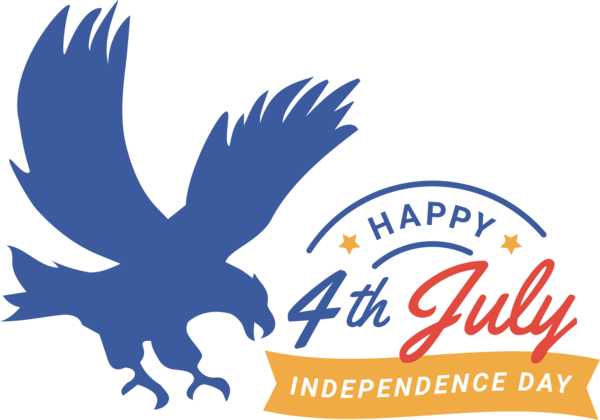 Transparent US Independence Day Birds Logo Design for 4th Of July for Us Independence Day