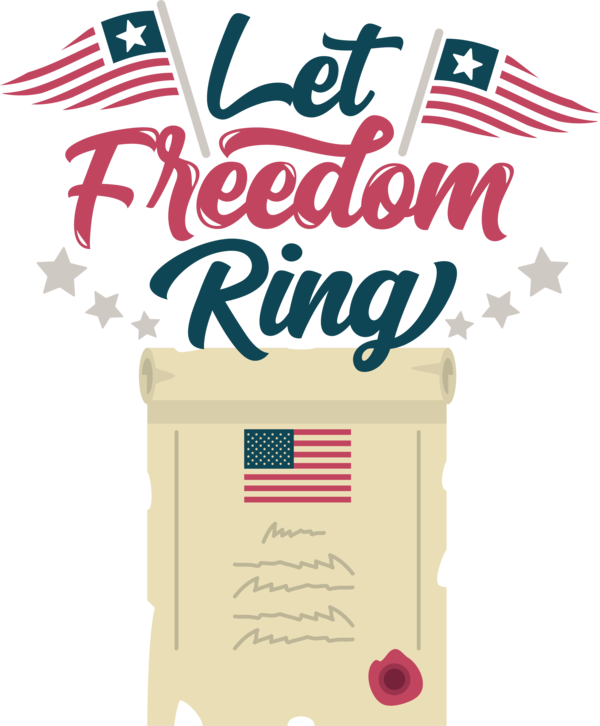Transparent US Independence Day Kissimmee Bay Country Club Logo Line for Let Freedom Ring for Us Independence Day