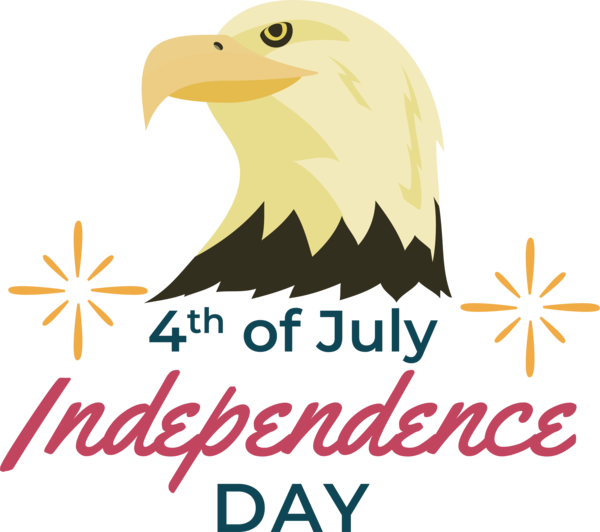 Transparent US Independence Day Birds Logo Bird of prey for 4th Of July for Us Independence Day