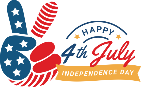 Transparent US Independence Day Logo Design Line for 4th Of July for Us Independence Day