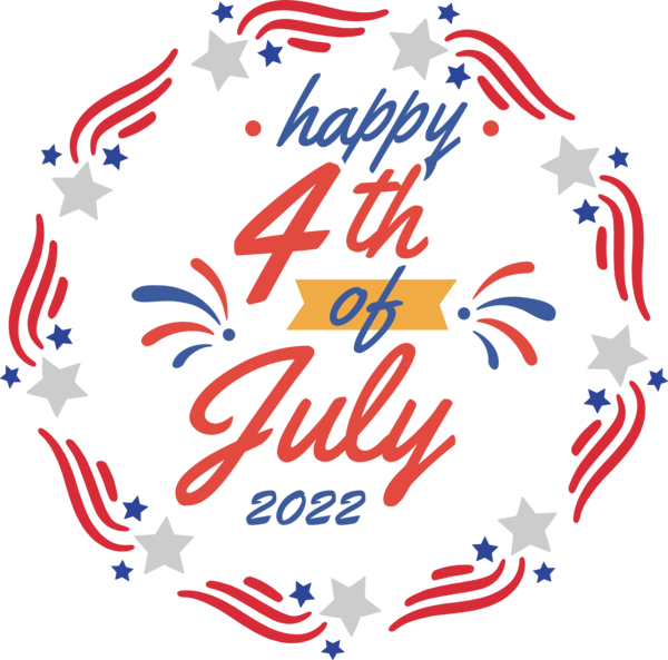 Transparent US Independence Day Logo Drawing Design for 4th Of July for Us Independence Day