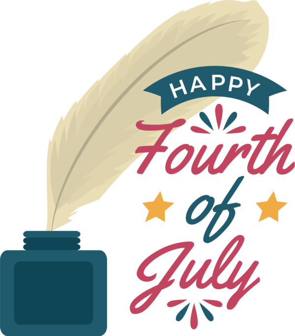 Transparent US Independence Day Logo Design Line for 4th Of July for Us Independence Day