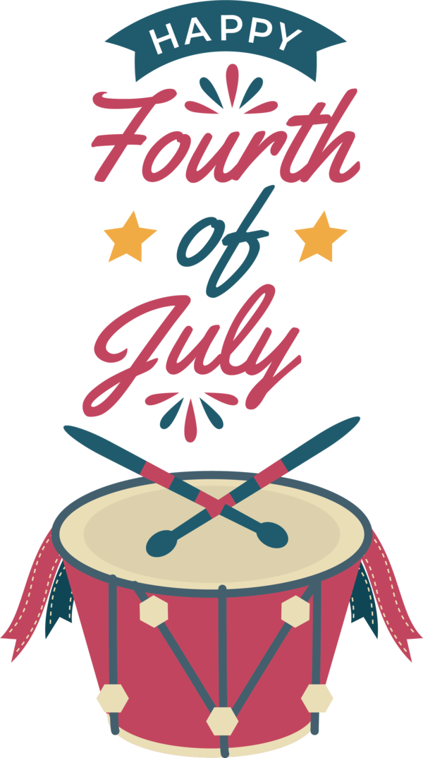 Transparent US Independence Day Design Line Pattern for 4th Of July for Us Independence Day