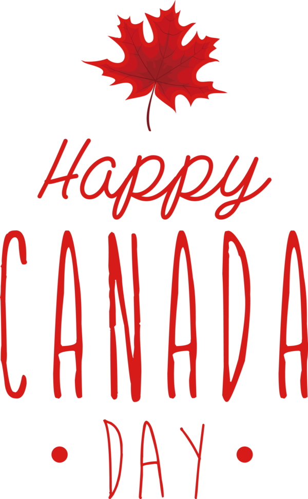 Transparent Canada Day Leaf Line Tree for Happy Canada Day for Canada Day