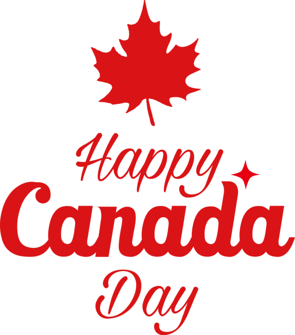 Transparent Canada Day Christmas Christmas Tree Leaf for Happy Canada Day for Canada Day