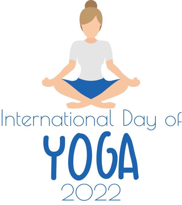 Transparent Yoga Day Human Logo Physical fitness for Yoga for Yoga Day