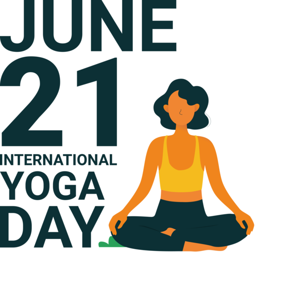 Transparent Yoga Day Human Logo Independence of Brazil for Yoga for Yoga Day