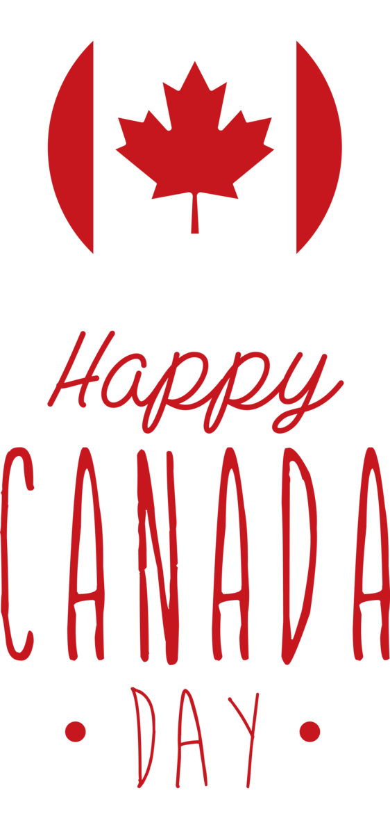 Transparent Canada Day Canada Leaf Logo for Happy Canada Day for Canada Day