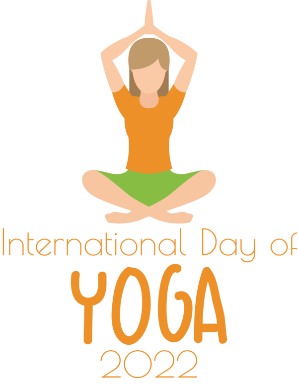 Transparent Yoga Day Joint Logo Physical fitness for Yoga for Yoga Day