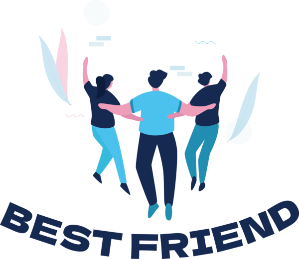 Transparent International Friendship Day Logo Human Social group for Friendship Day for International Friendship Day