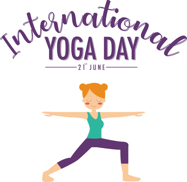 Transparent Yoga Day Human Cartoon Logo for Yoga for Yoga Day