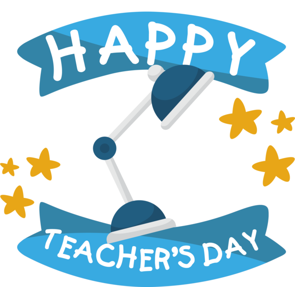 Transparent World Teacher's Day Line Yellow Mathematics for Teachers' Days for World Teachers Day