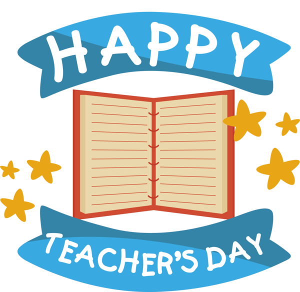 Transparent World Teacher's Day Line Yellow Award for Teachers' Days for World Teachers Day