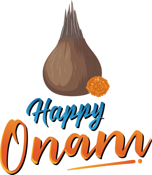 Transparent Onam Logo Meter Transparency for Onam Harvest Festival for Onam