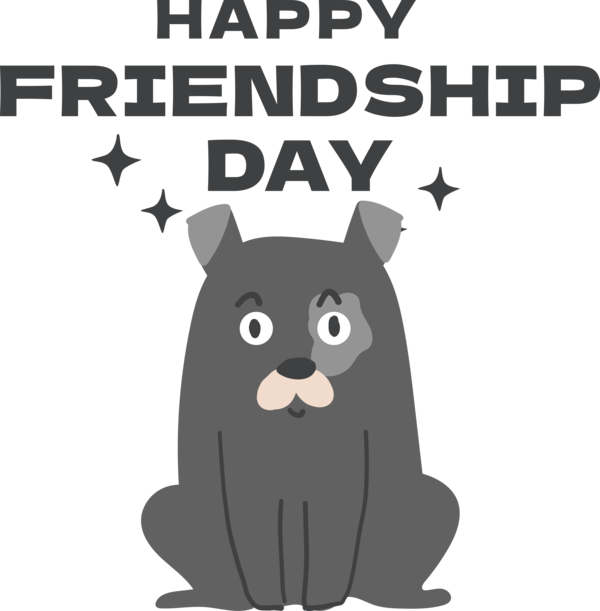 Transparent International Friendship Day Cat Snout Rodents for Friendship Day for International Friendship Day
