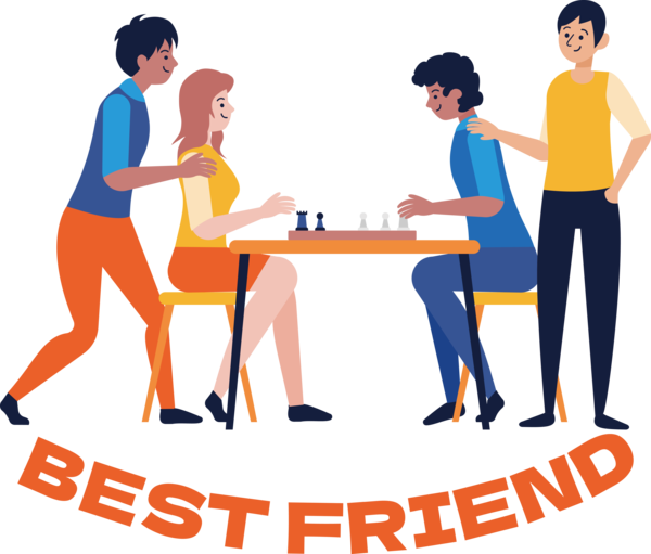 Transparent International Friendship Day Interpersonal relationship Psychology Design for Friendship Day for International Friendship Day