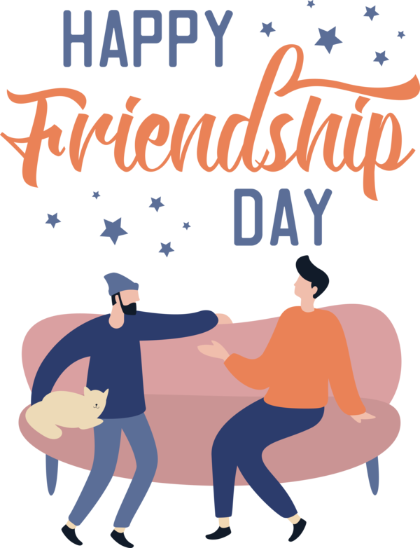 Transparent International Friendship Day Human Public Relations Cartoon for Friendship Day for International Friendship Day