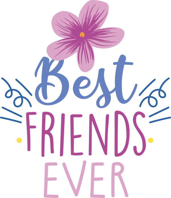 Transparent International Friendship Day Floral design  Logo for Friendship Day for International Friendship Day