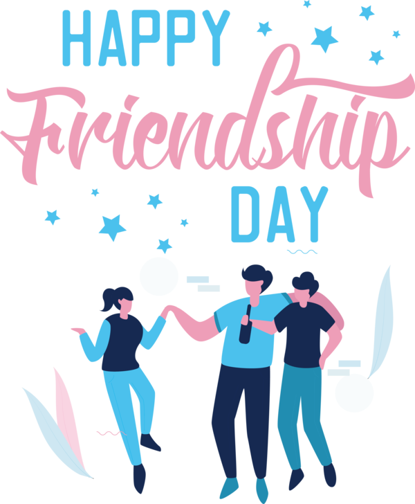 Transparent International Friendship Day Public Relations Logo Human for Friendship Day for International Friendship Day