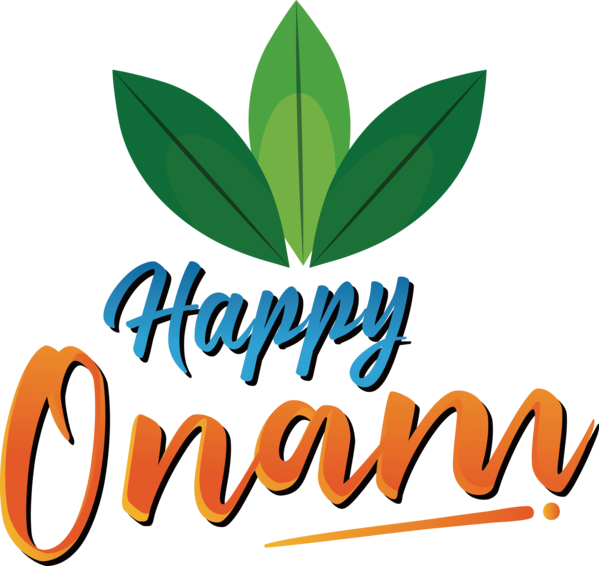 Transparent Onam Leaf Logo Tree for Onam Harvest Festival for Onam