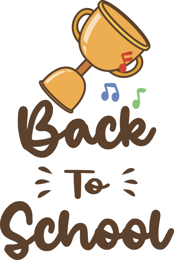 Transparent Back to School Logo Cartoon Line for Welcome Back to School for Back To School