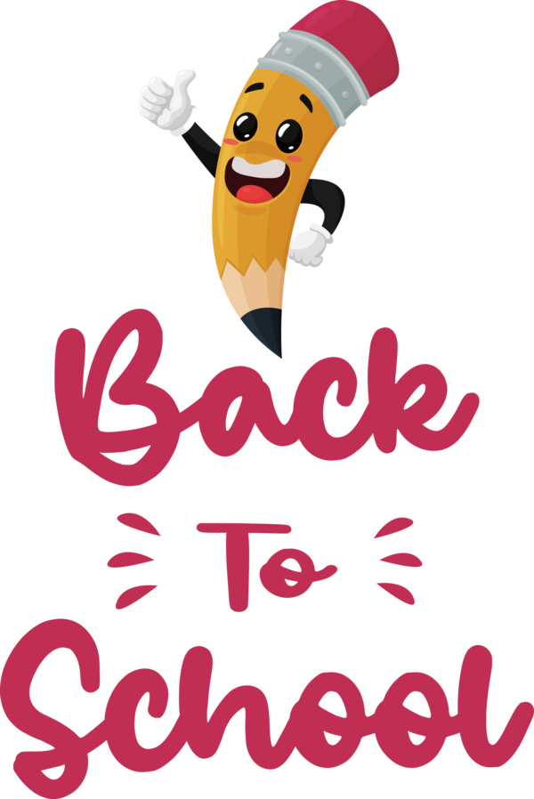 Transparent Back to School Text Line Happiness for Welcome Back to School for Back To School