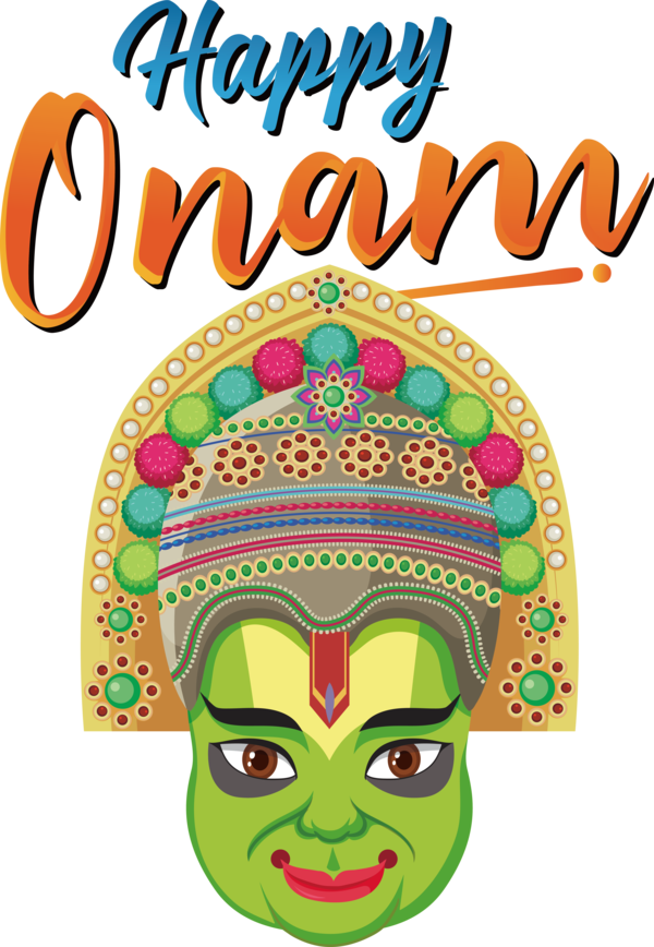 Transparent Onam Flag Flag of India Symbol for Onam Harvest Festival for Onam