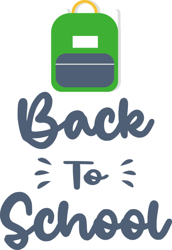 Transparent Back to School Logo Design Line for Welcome Back to School for Back To School