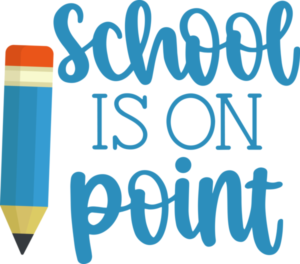 Transparent Back to School Logo Design Text for Welcome Back to School for Back To School