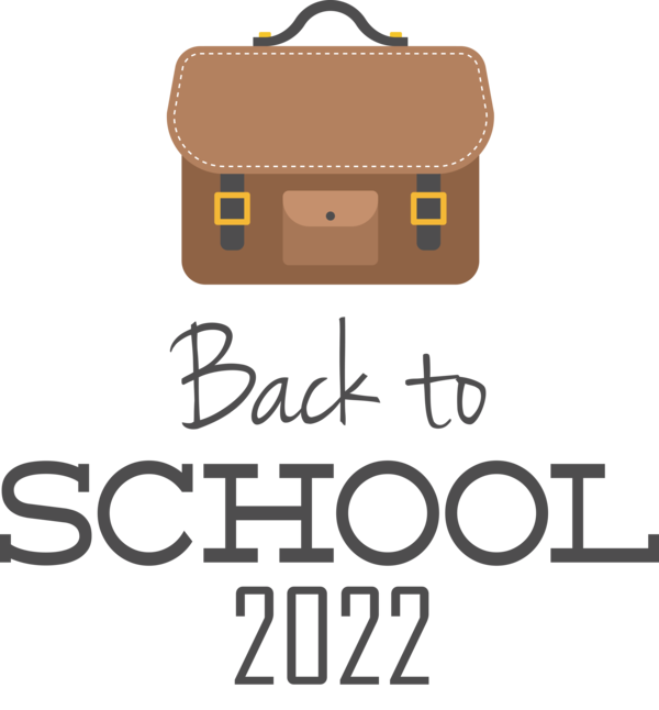 Transparent Back to School Logo Cartoon Design for Back to School 2022 for Back To School