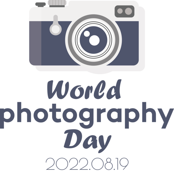 Transparent World Photography Day Logo MSP Photography Font for Photography Day for World Photography Day
