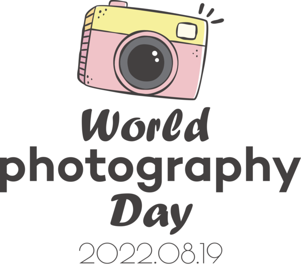 Transparent World Photography Day Design Logo MSP Photography for Photography Day for World Photography Day