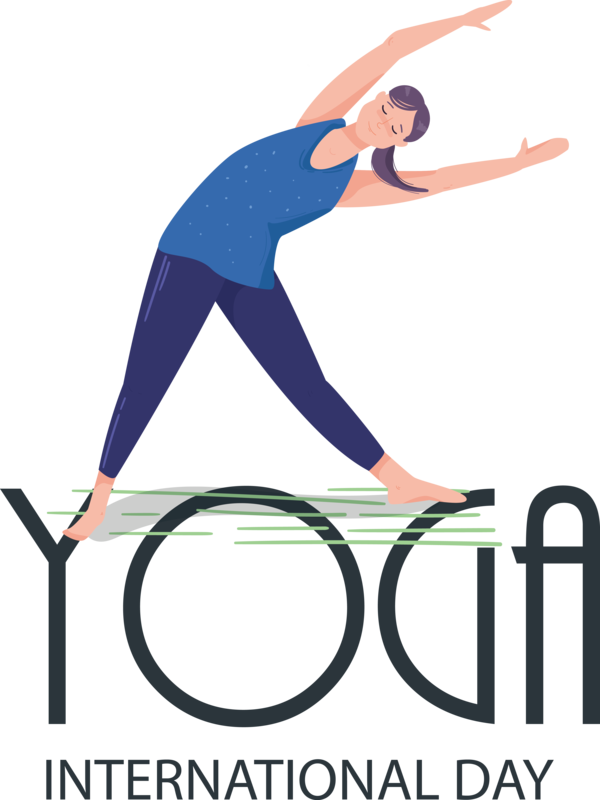 Transparent Yoga Day Human Logo Design for Yoga for Yoga Day