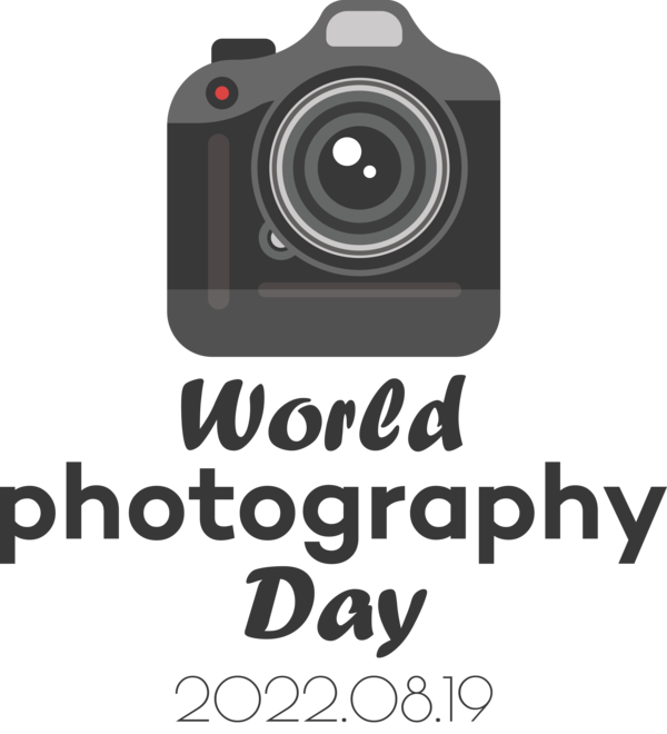 Transparent World Photography Day Camera Camera Lens MSP Photography for Photography Day for World Photography Day