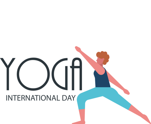 Transparent Yoga Day Drawing Painting Logo for Yoga for Yoga Day