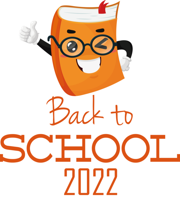 Transparent Back to School Logo Cartoon Line for Back to School 2022 for Back To School