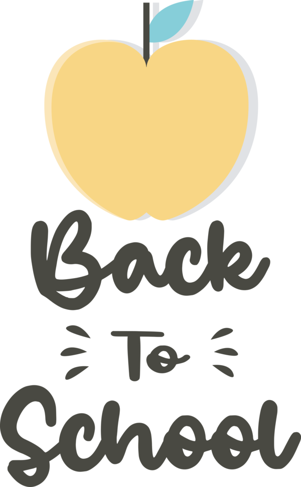 Transparent Back to School Logo Line Heart for Welcome Back to School for Back To School