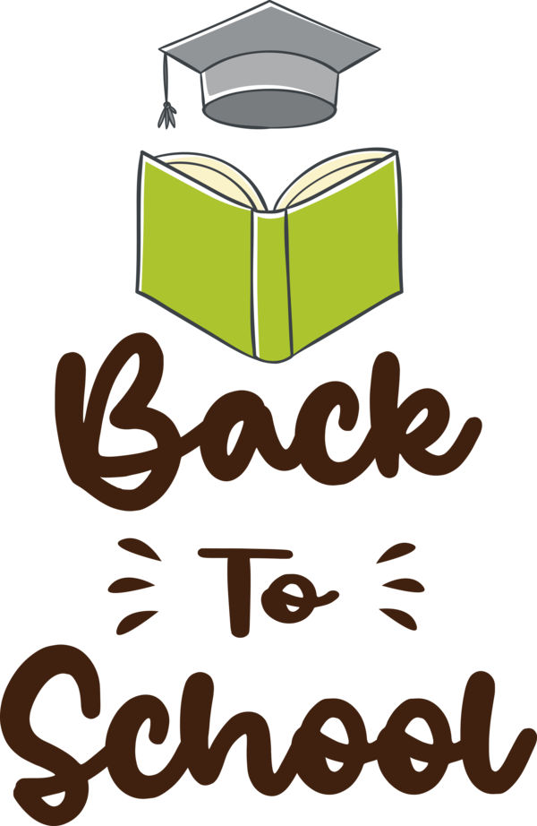 Transparent Back to School Logo Design Line for Welcome Back to School for Back To School