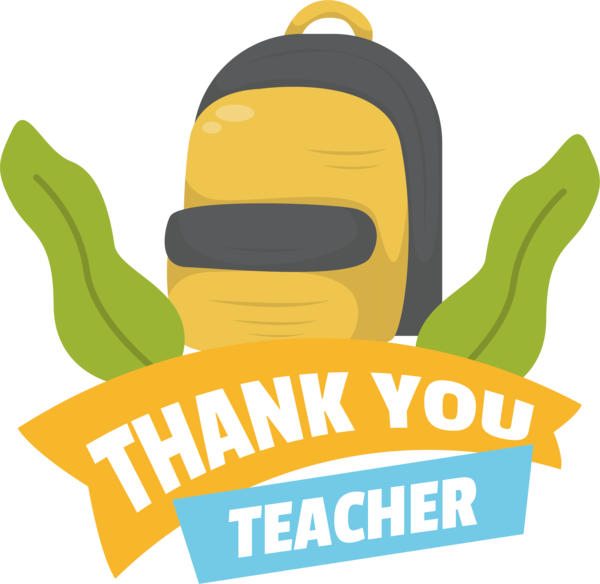 Transparent World Teacher's Day Logo  Cartoon for Thank You Teacher for World Teachers Day