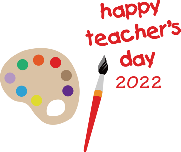 Transparent World Teacher's Day Design Line Geometry for Teachers' Days for World Teachers Day