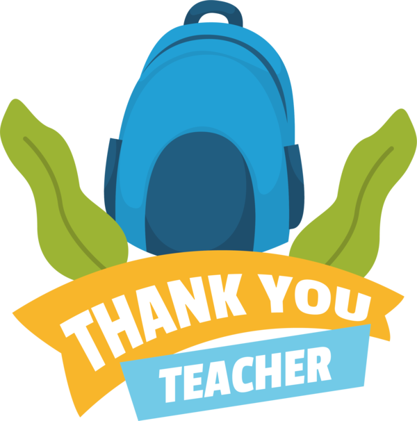 Transparent World Teacher's Day Human Logo Design for Thank You Teacher for World Teachers Day