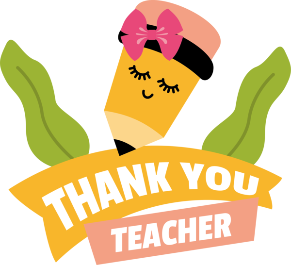 Transparent World Teacher's Day Human Logo Design for Thank You Teacher for World Teachers Day