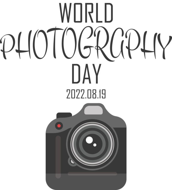 Transparent World Photography Day Camera Lens Mirrorless interchangeable-lens camera Digital Camera for Photography Day for World Photography Day