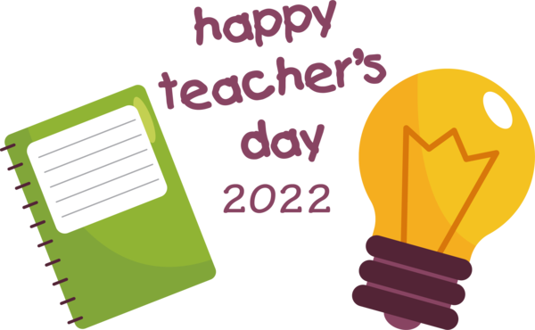 Transparent World Teacher's Day Human Logo Yellow for Teachers' Days for World Teachers Day