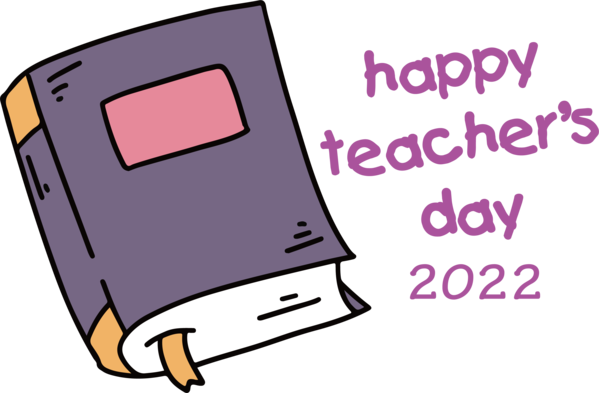 Transparent World Teacher's Day Design Logo Cartoon for Teachers' Days for World Teachers Day