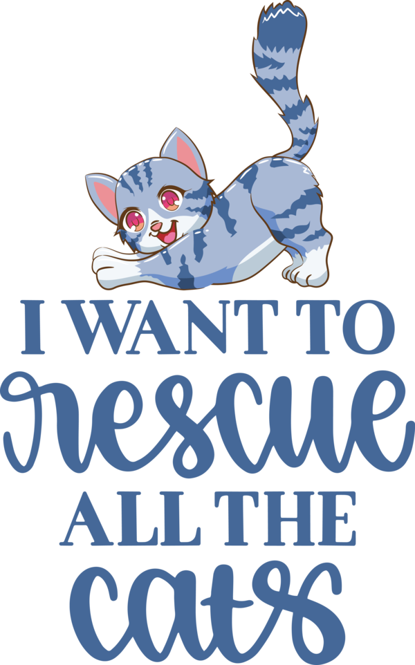 Transparent International Cat Day Design Logo Text for Cat Quotes for International Cat Day