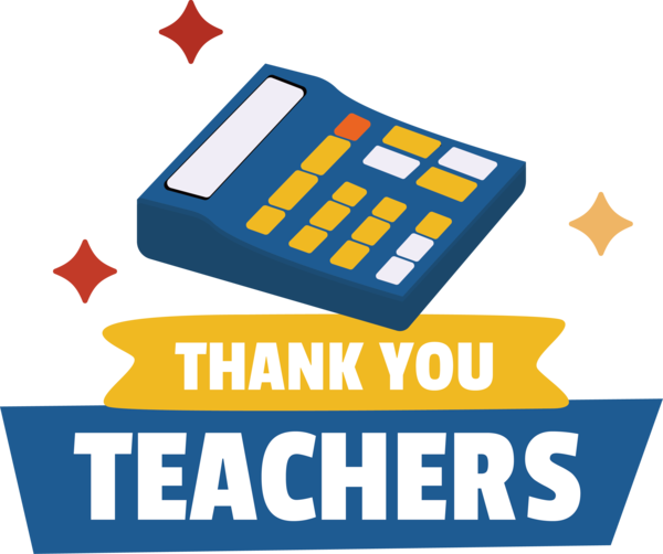 Transparent World Teacher's Day Electronics Accessory Logo Design for Thank You Teacher for World Teachers Day