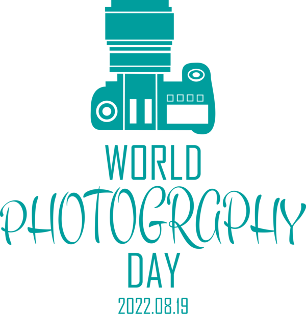 Transparent World Photography Day Logo Human Design for Photography Day for World Photography Day