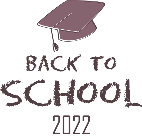 Transparent Back to School Logo Font Design for Back to School 2022 for Back To School