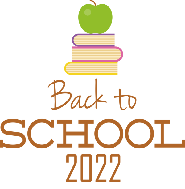 Transparent Back to School Logo Line Text for Back to School 2022 for Back To School